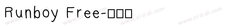 Runboy Free字体转换